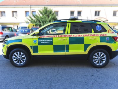 Škoda Karoq - zdravotnická zástavba ZZS JčK